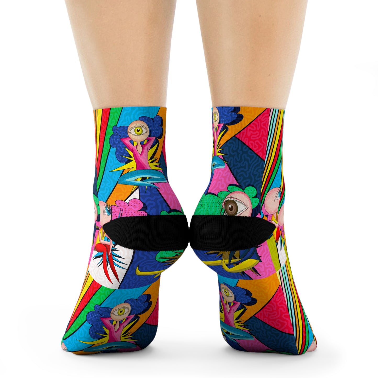 occhi pop-Crew Socks