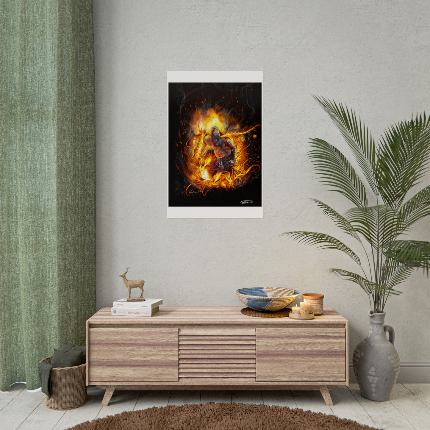 Fire-eater, Rolled Posters