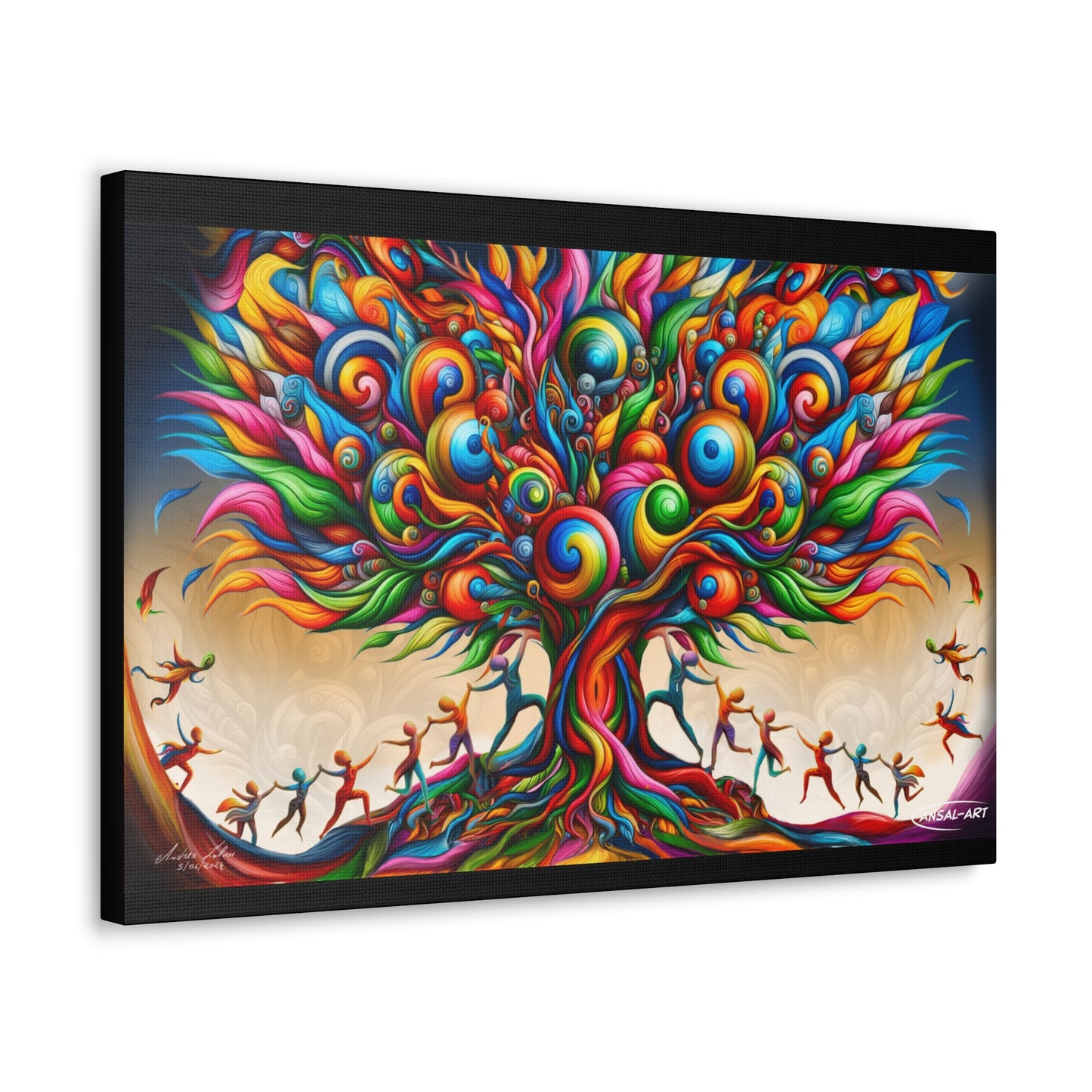 albero della vita Canvas Gallery Wraps