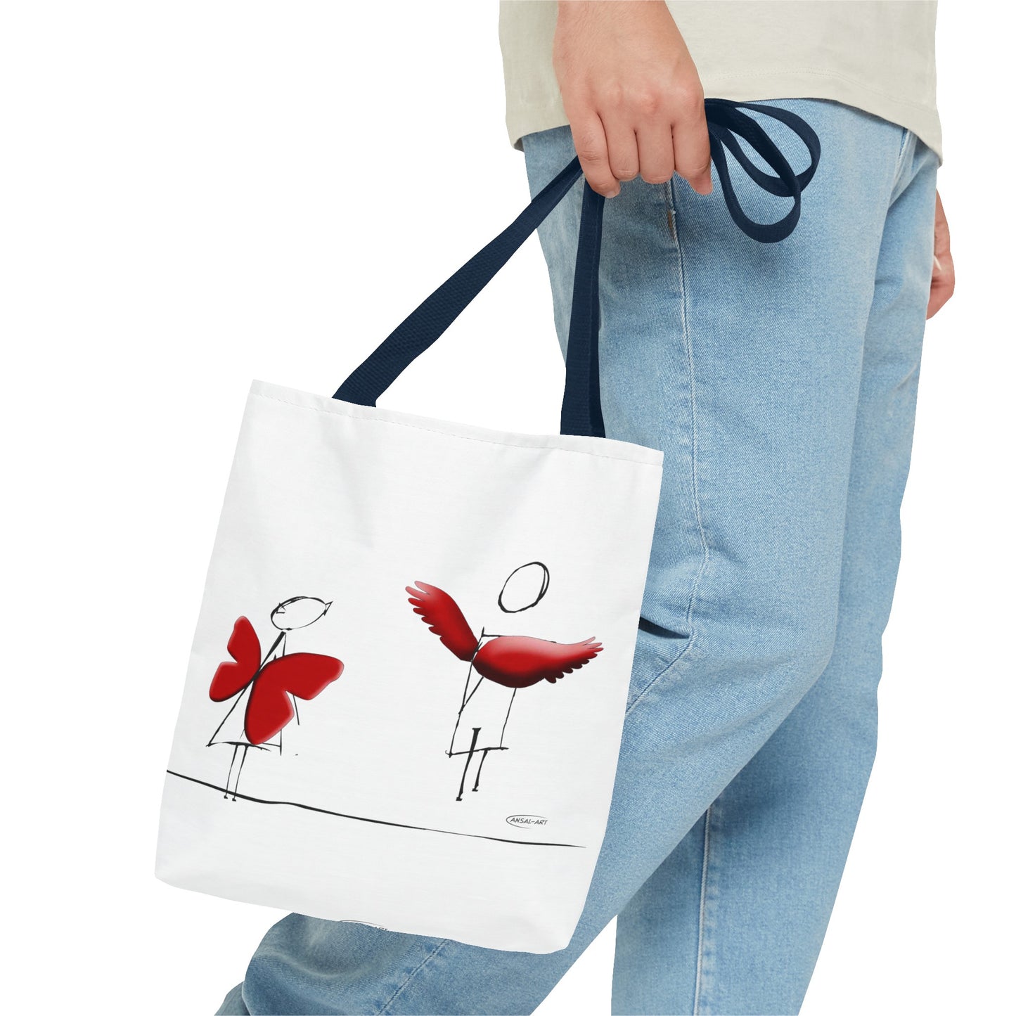 Piccole ali-Tote Bag (AOP)