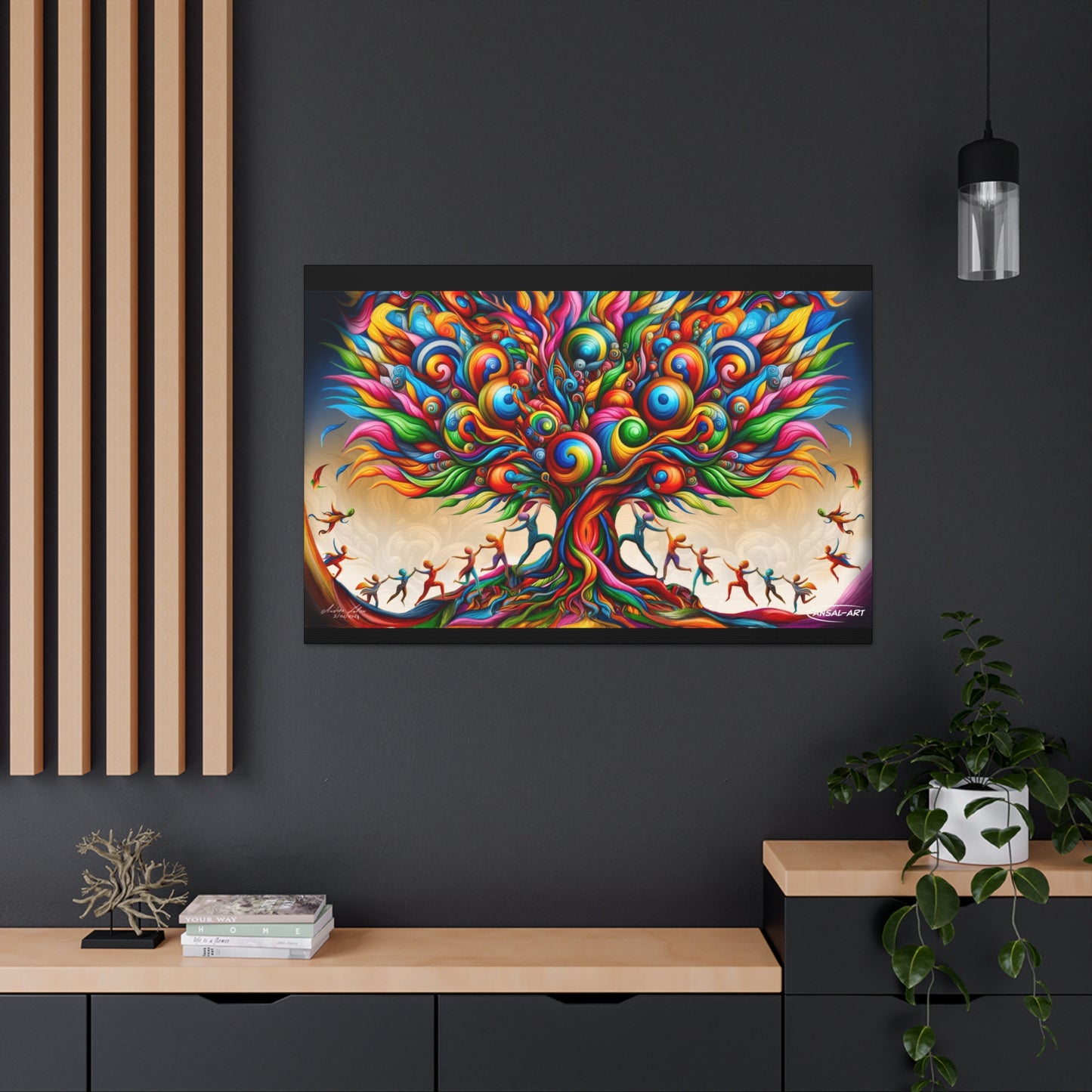 albero della vita Canvas Gallery Wraps