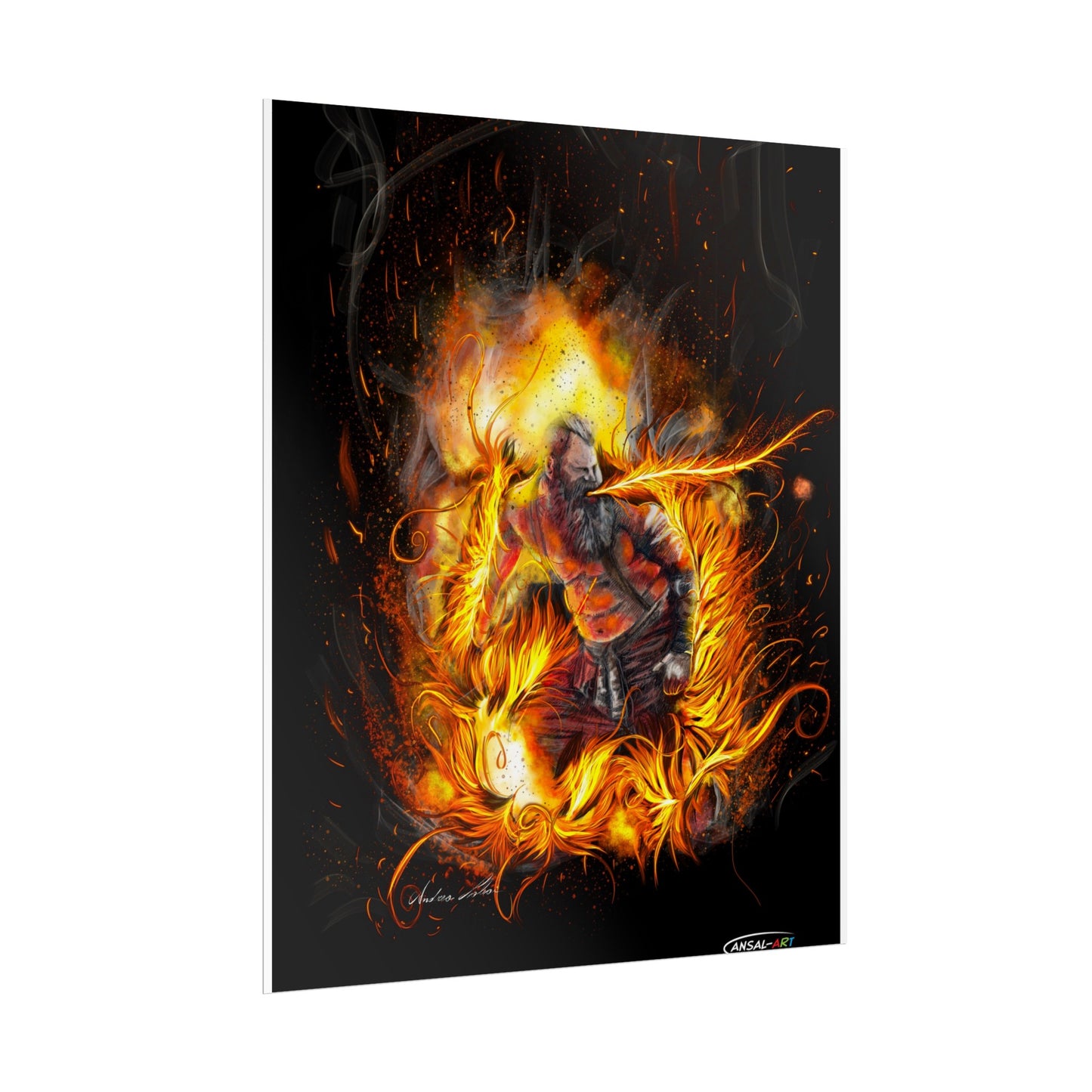 Fire-eater, Rolled Posters