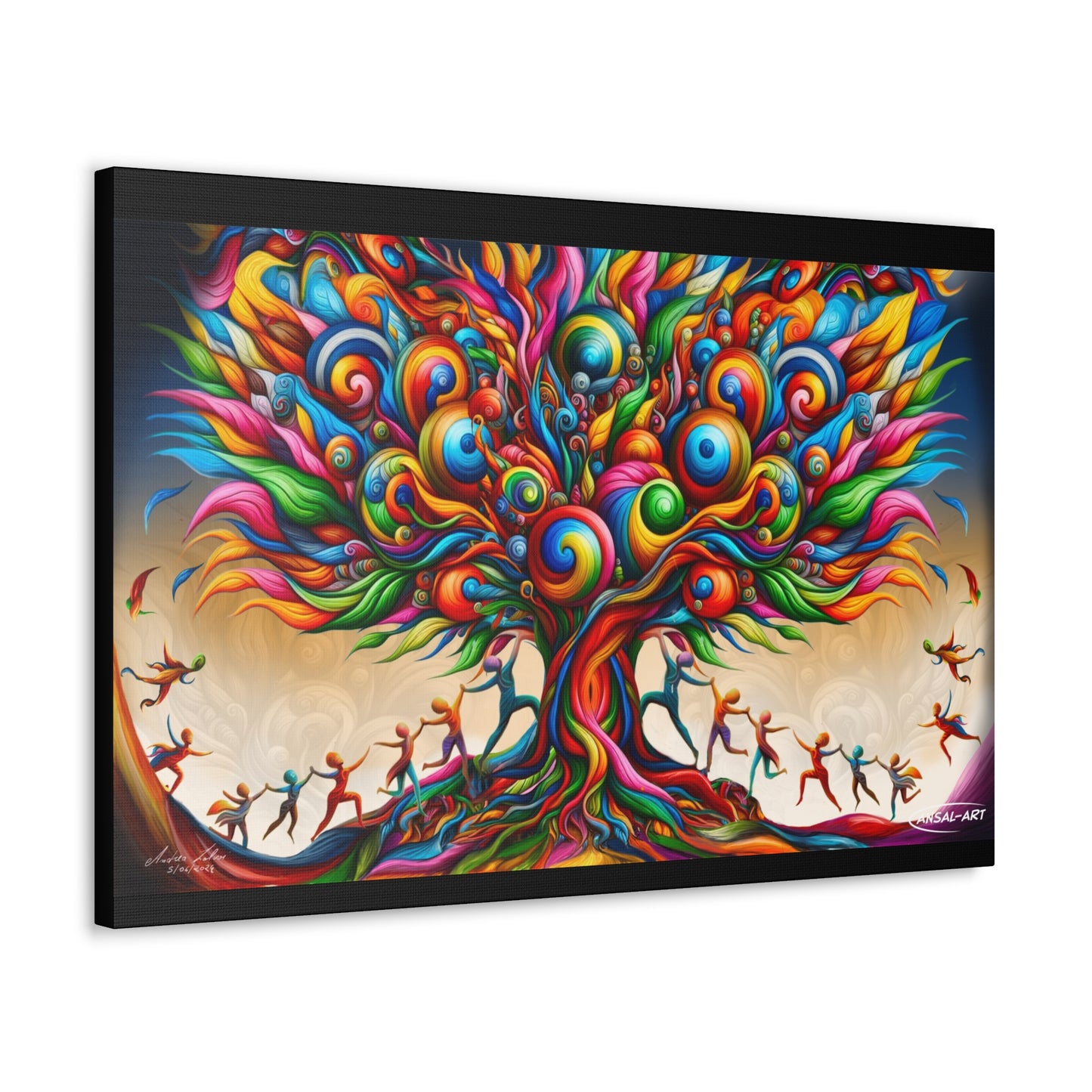 albero della vita Canvas Gallery Wraps