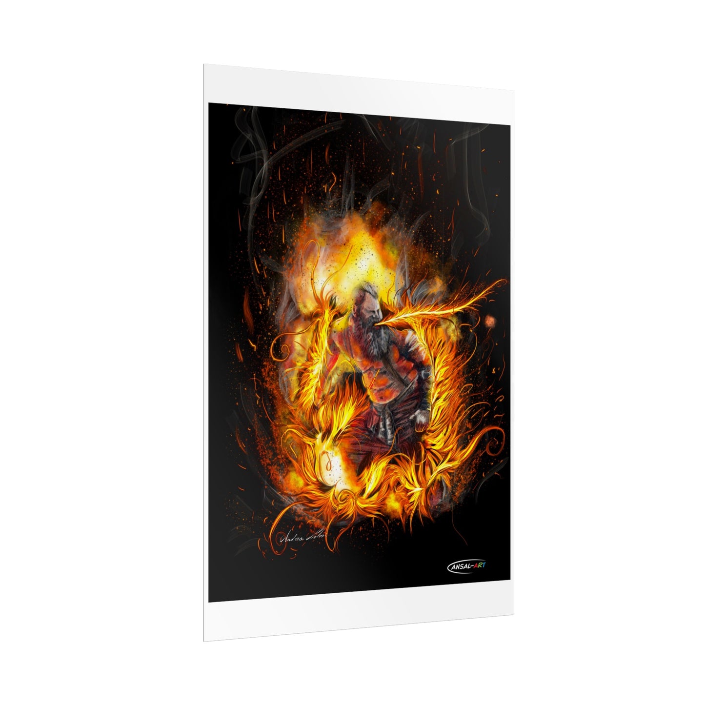 Fire-eater, Rolled Posters