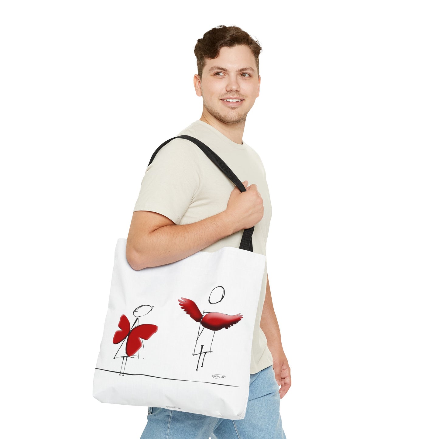 Piccole ali-Tote Bag (AOP)