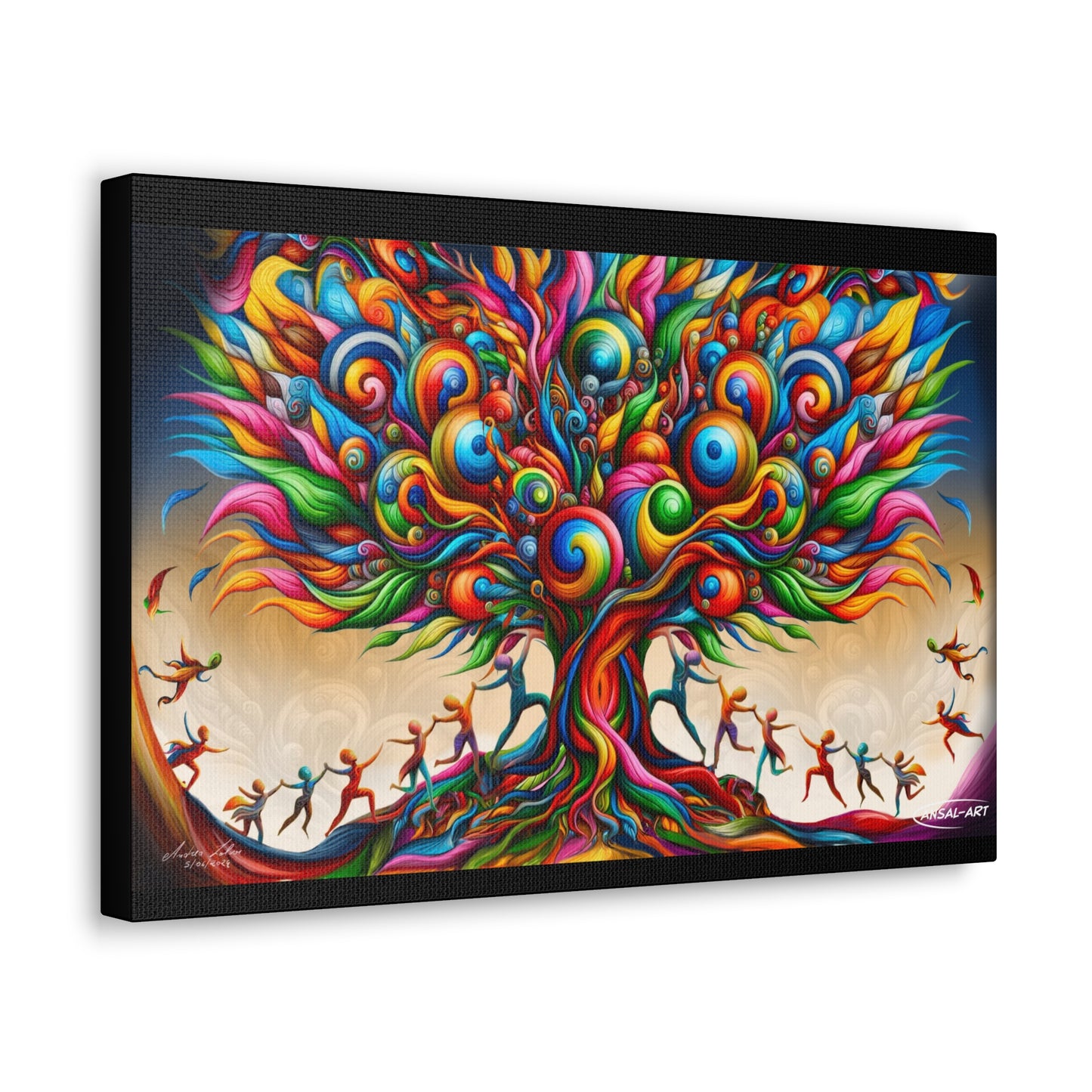 albero della vita Canvas Gallery Wraps