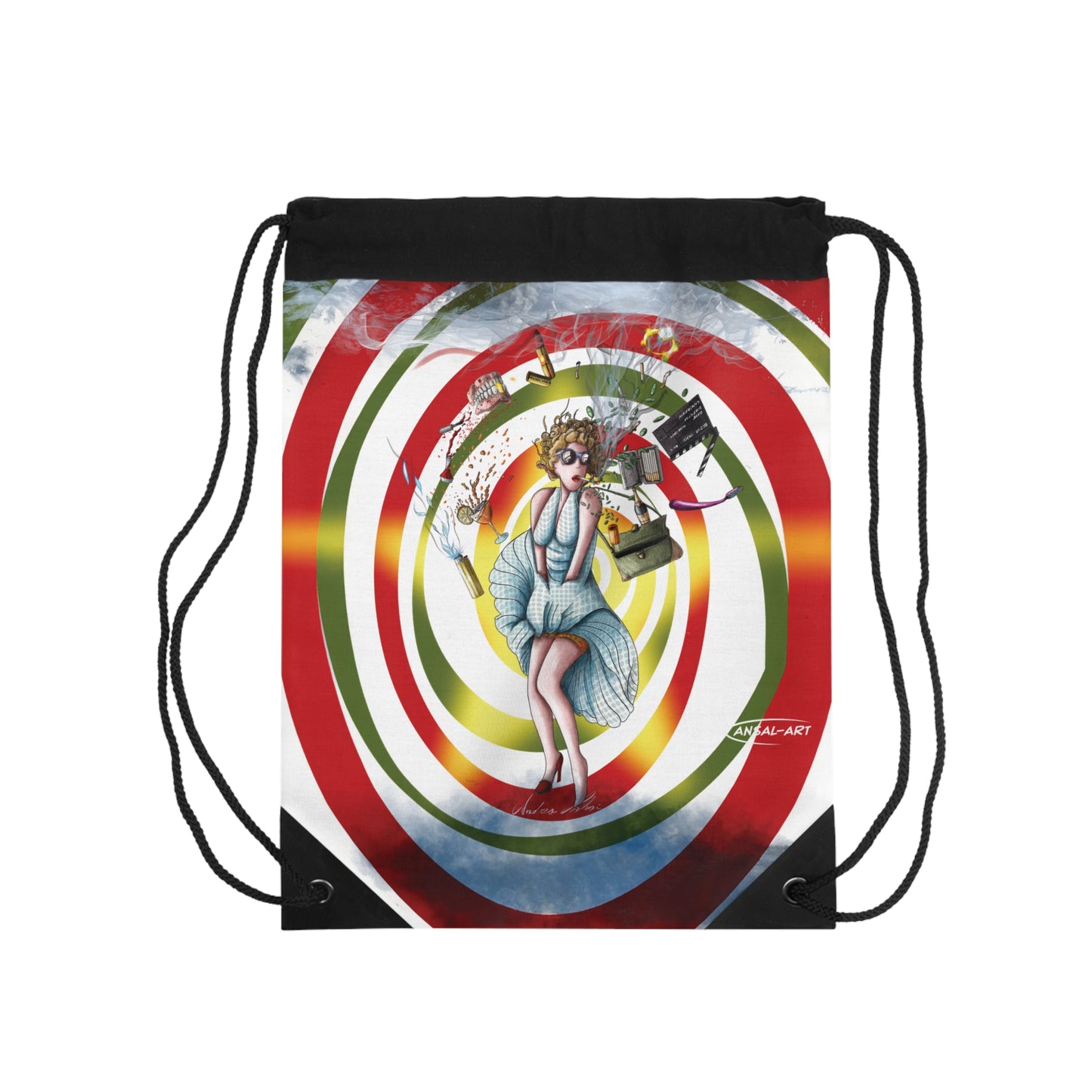 Marilyn -Drawstring Bag