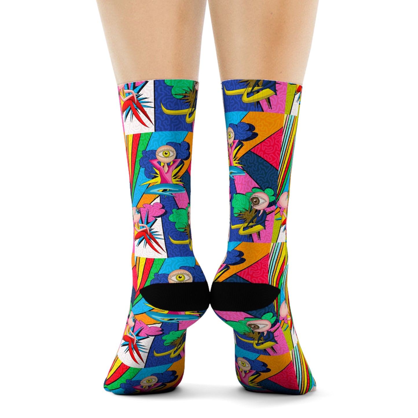 occhi pop-Crew Socks