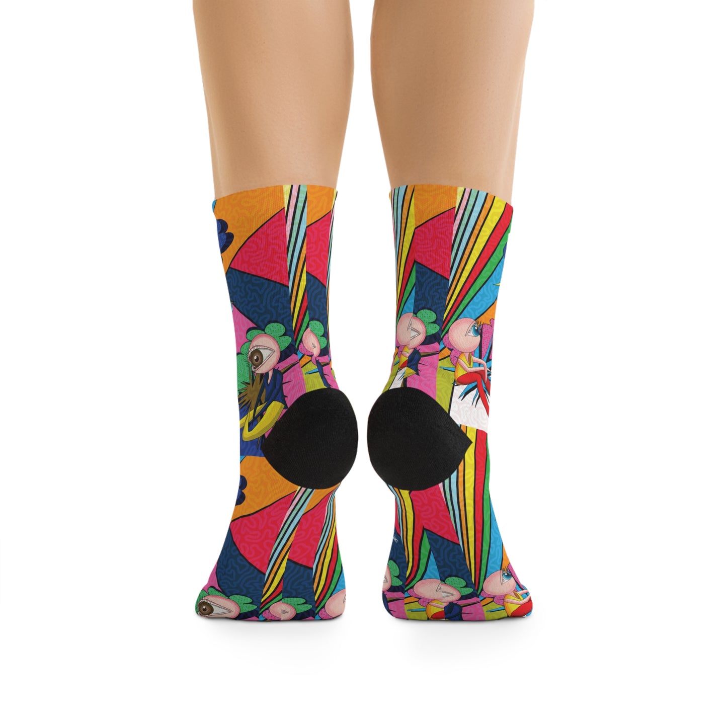 occhi pop Recycled Poly Socks