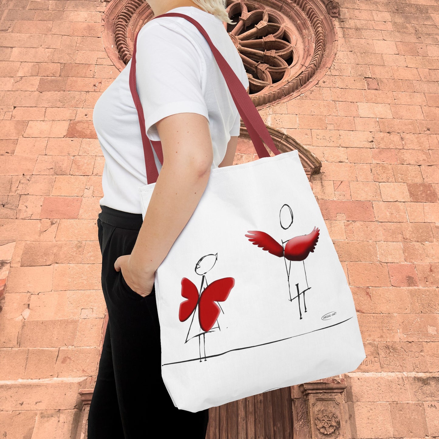 Piccole ali-Tote Bag (AOP)