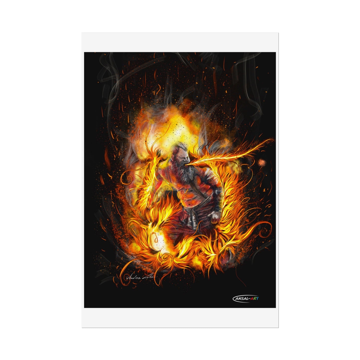 Fire-eater, Rolled Posters