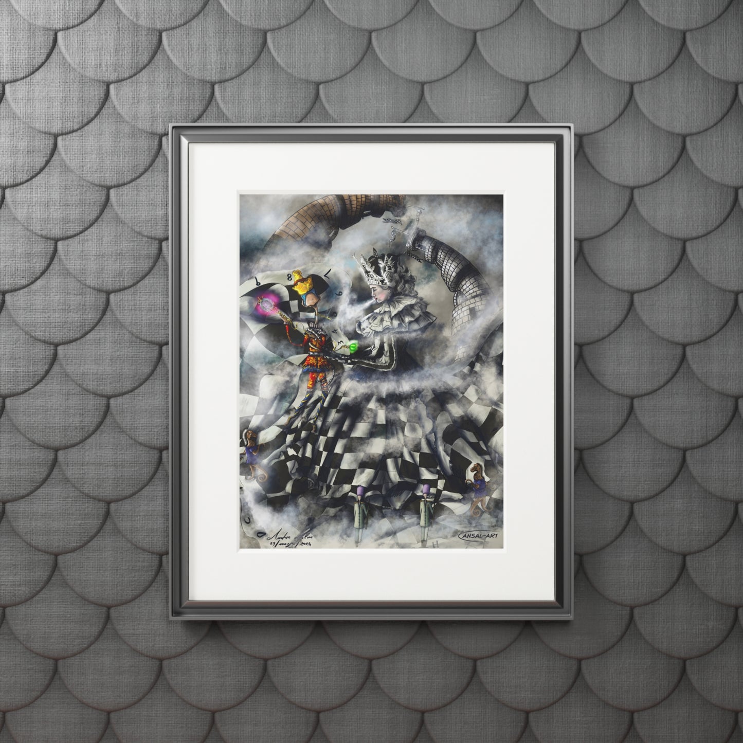 Fine Art Prints (Passepartout Paper Frame), Scacco matto