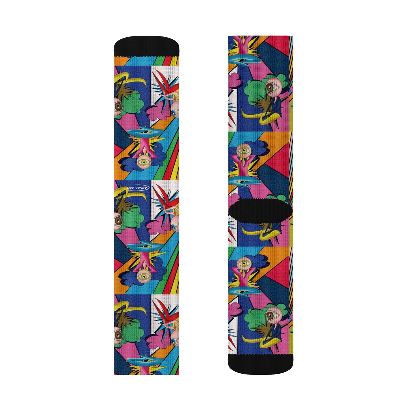 occhi pop-Sublimation Socks