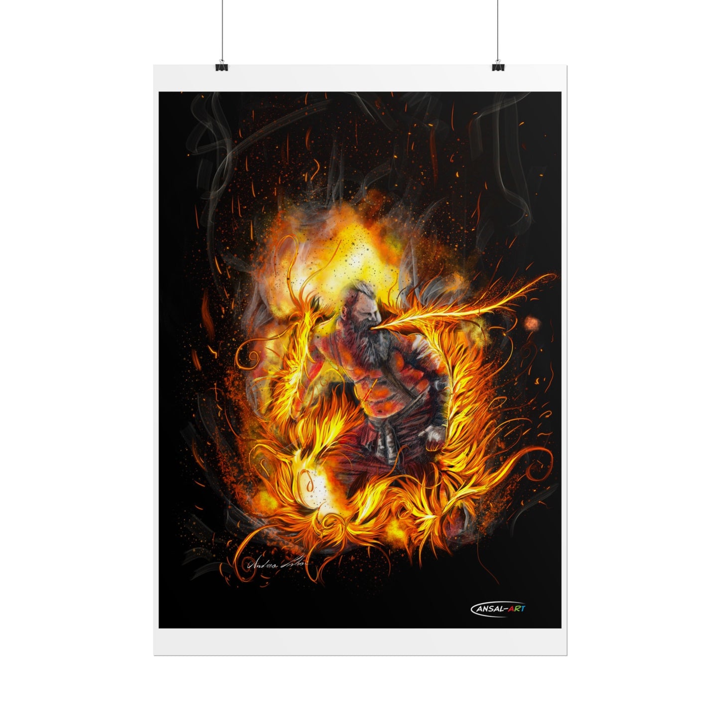 Fire-eater, Rolled Posters