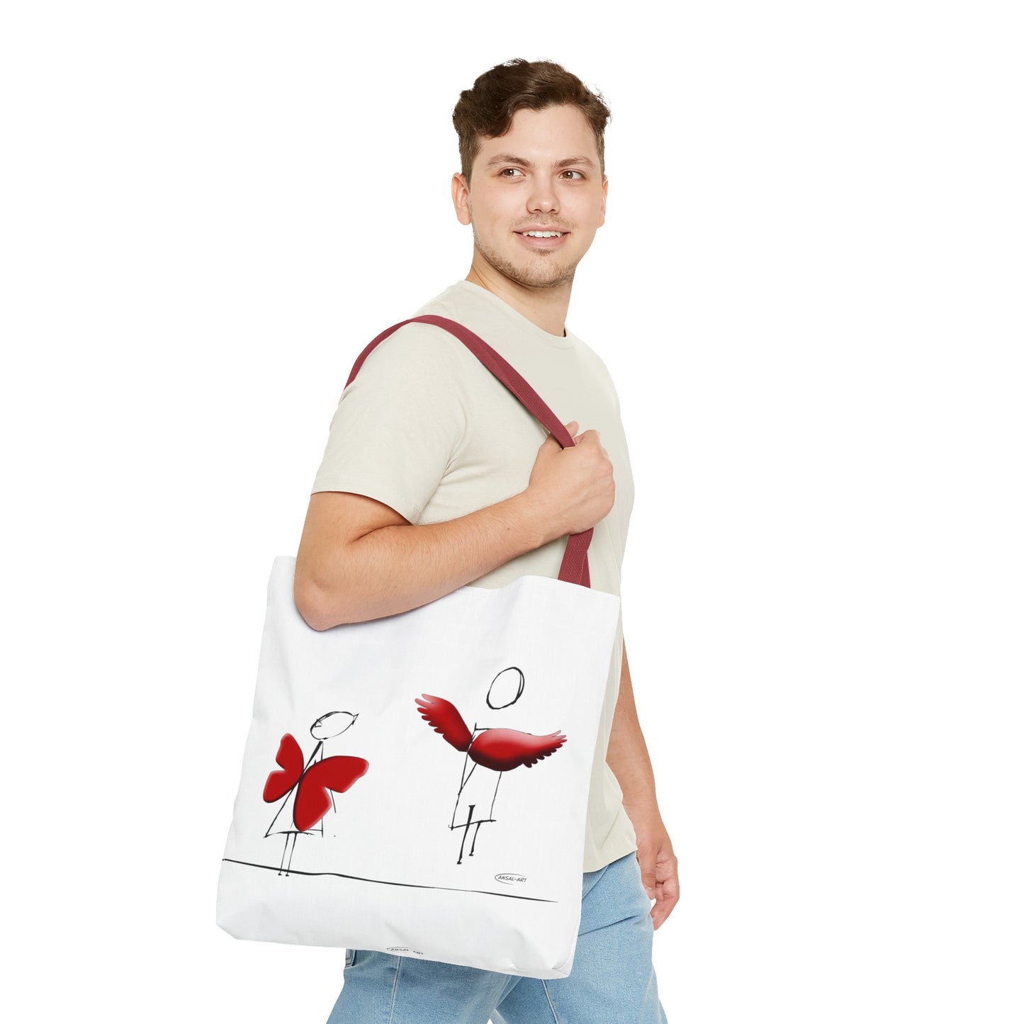 Piccole ali-Tote Bag (AOP)