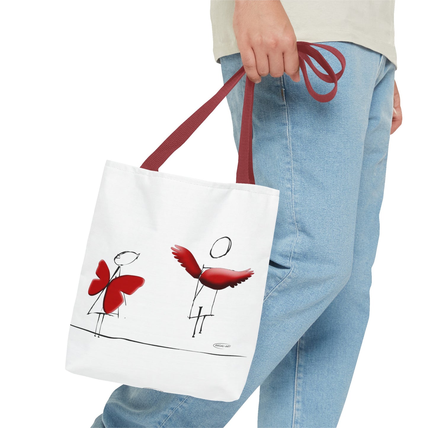 Piccole ali-Tote Bag (AOP)