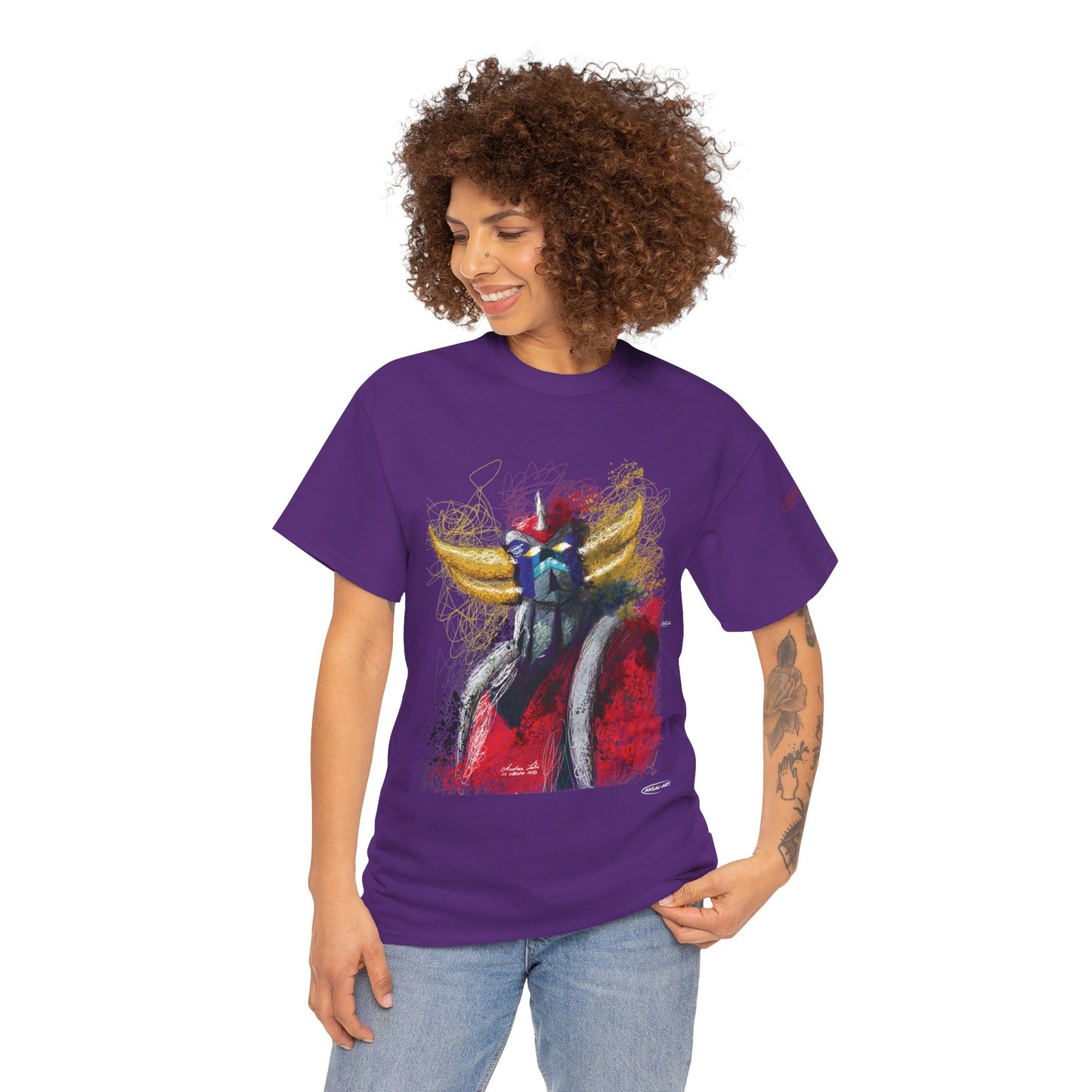 Goldrake ufo robot-Unisex Heavy Cotton Tee