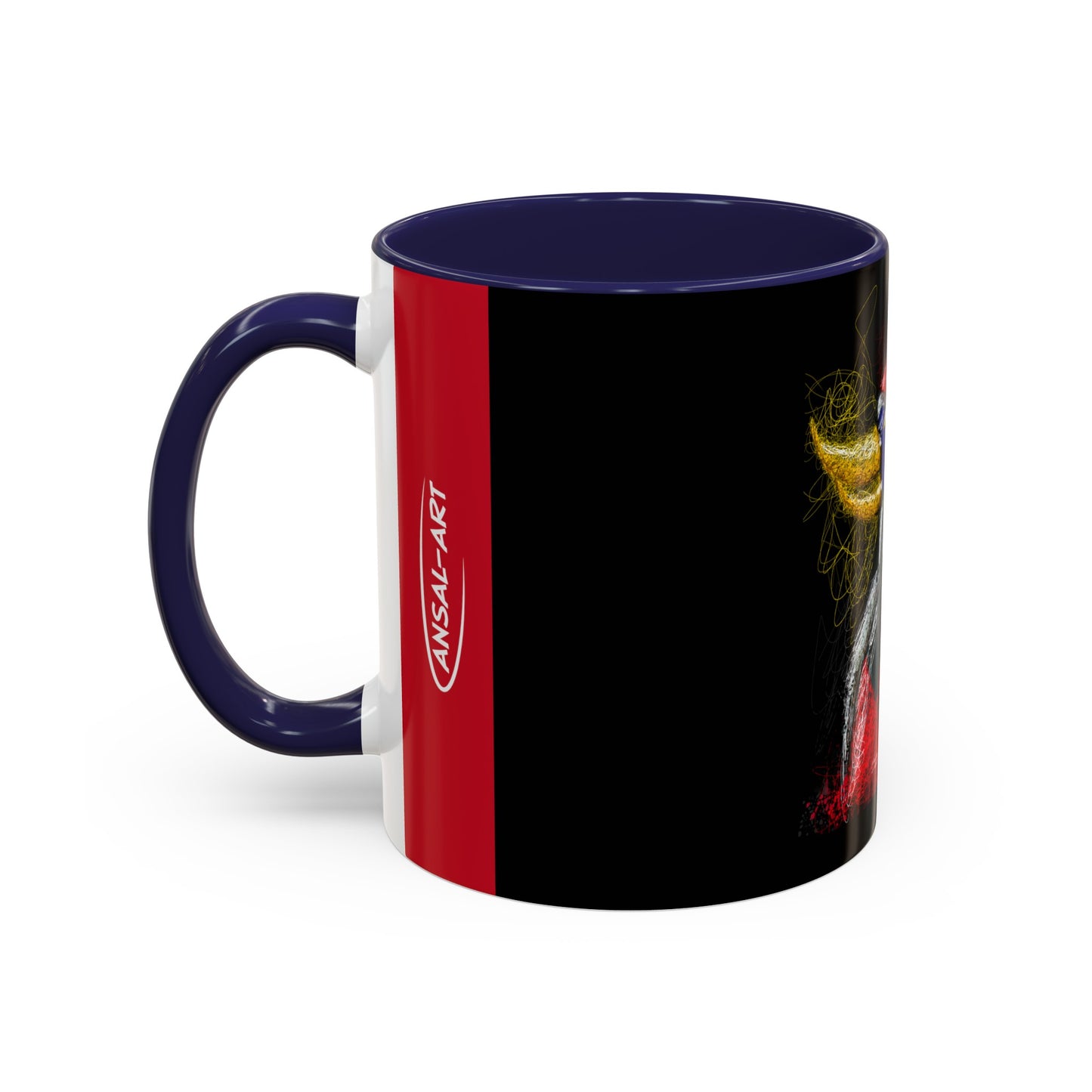 Goldrake Ufo robot--Accent Coffee Mug (11, 15oz)