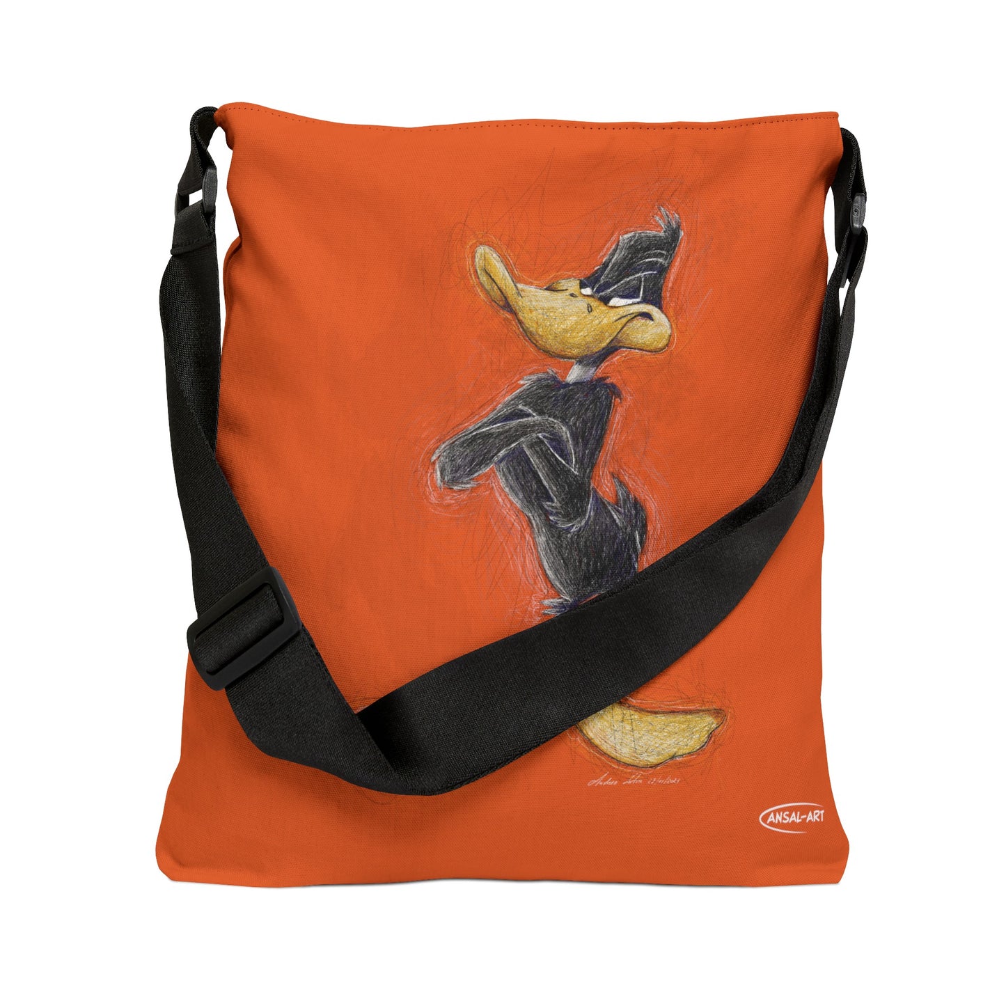 Daffy-Adjustable Tote Bag (AOP)