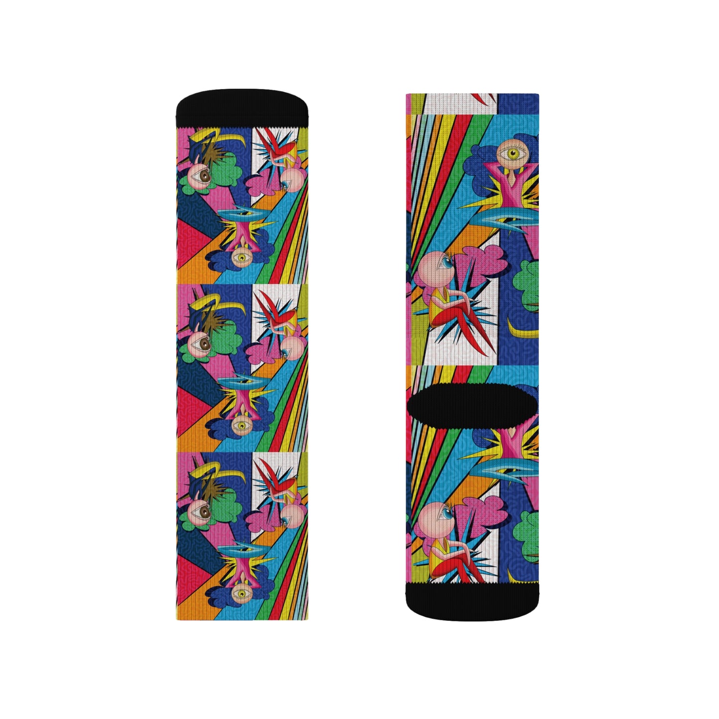 occhi pop-Sublimation Socks