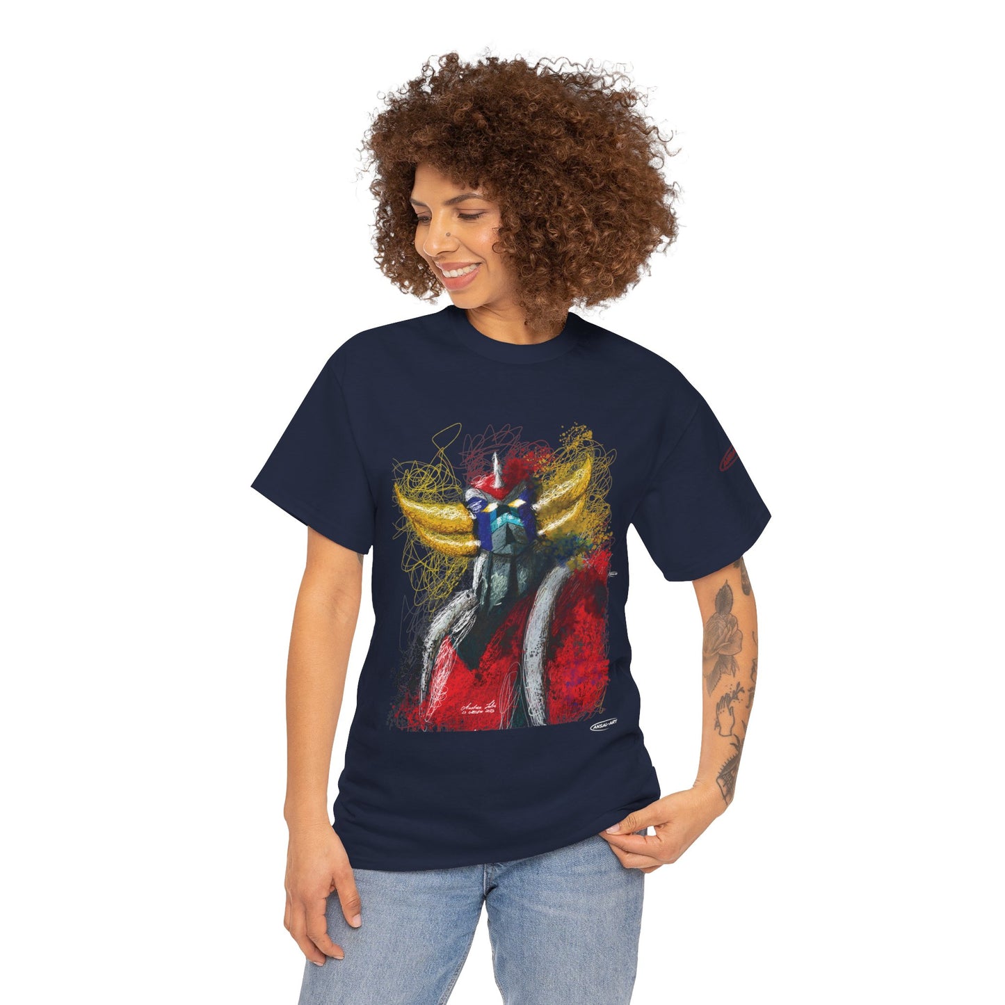 Goldrake ufo robot-Unisex Heavy Cotton Tee