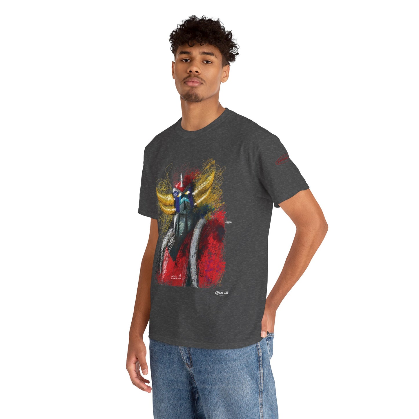 Goldrake ufo robot-Unisex Heavy Cotton Tee