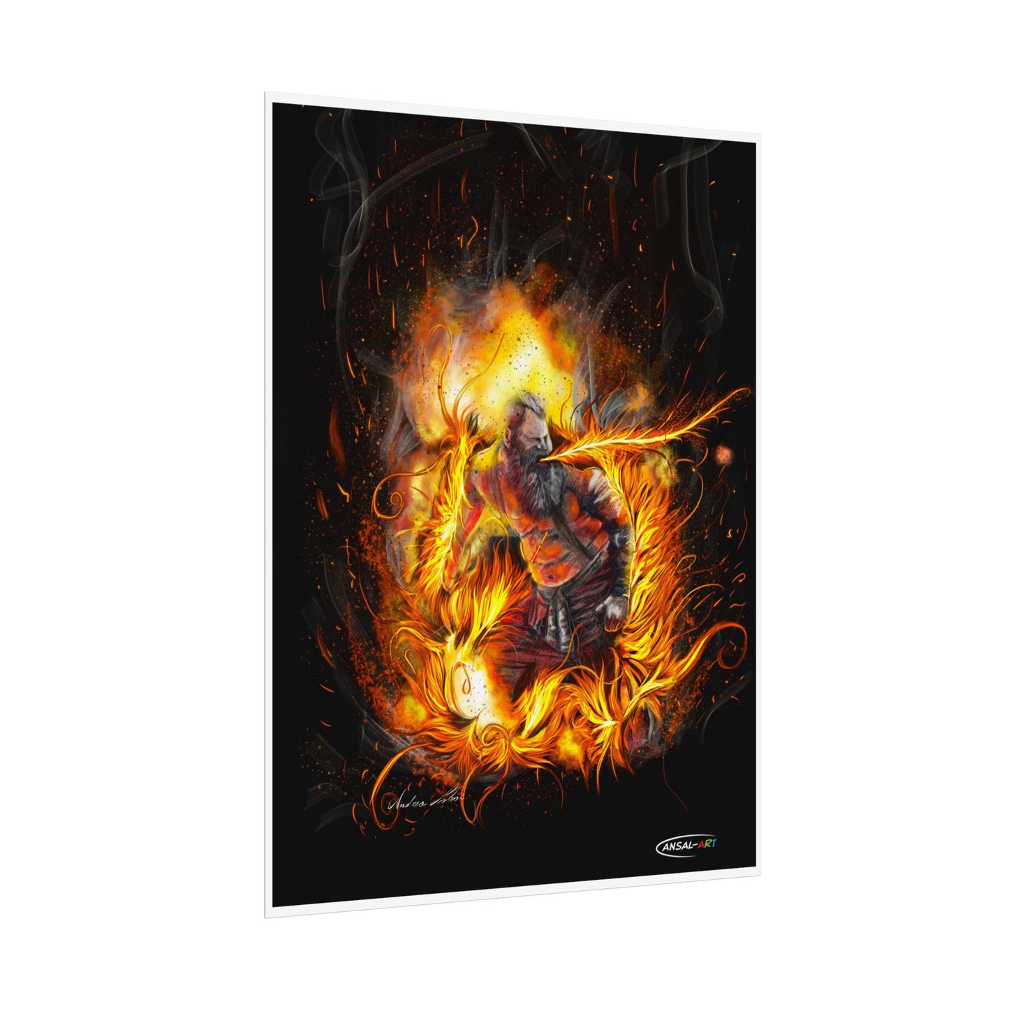 Fire-eater, Rolled Posters