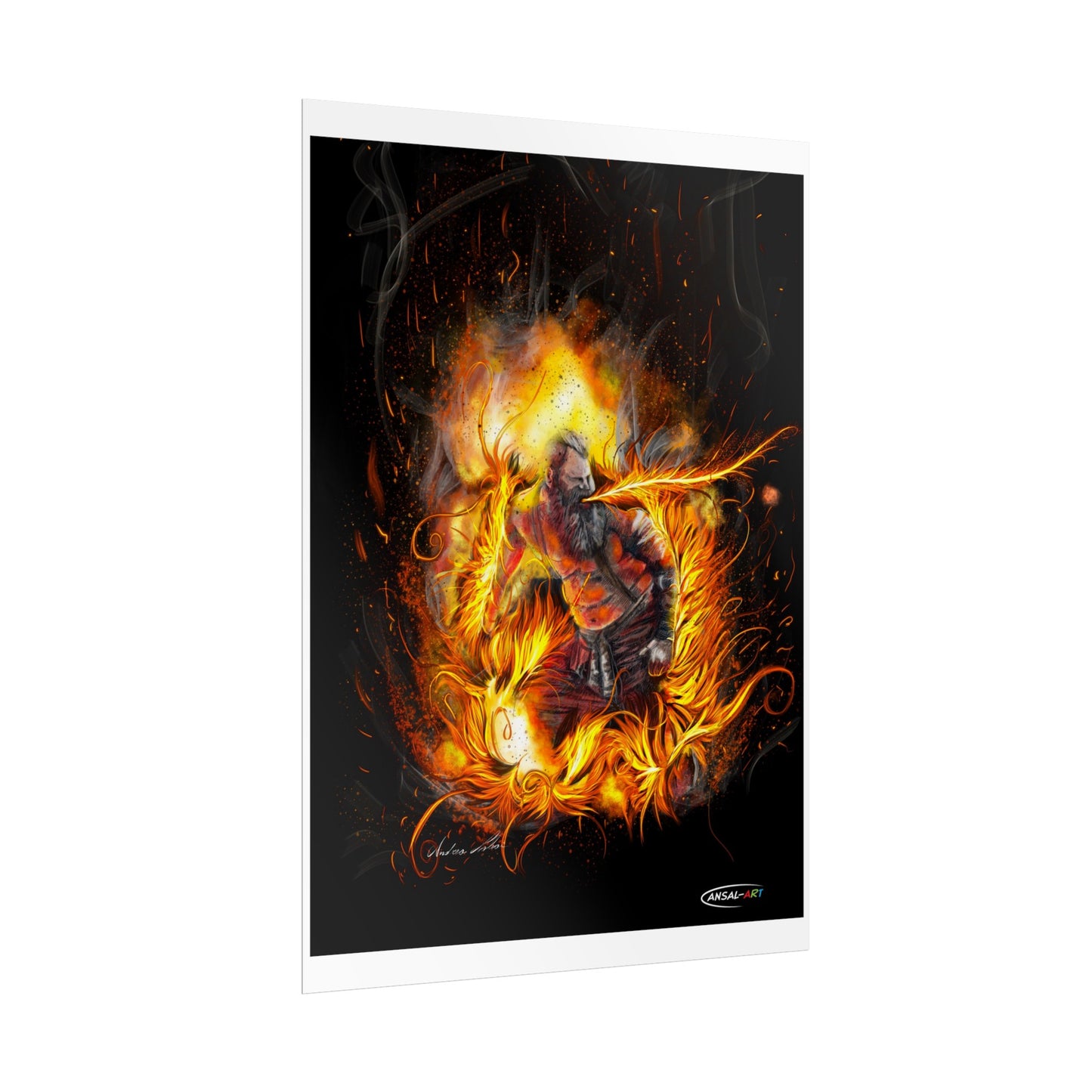 Fire-eater, Rolled Posters