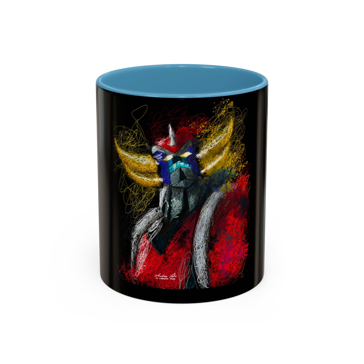 Goldrake Ufo robot--Accent Coffee Mug (11, 15oz)