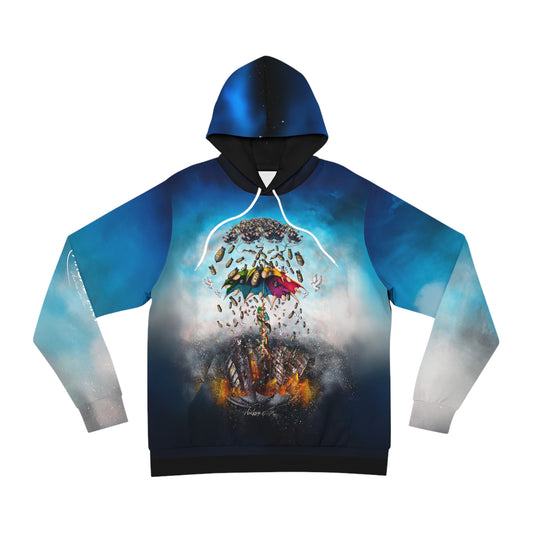 Fashion Hoodie - Felpa con Capuccio Guerra No Guerra