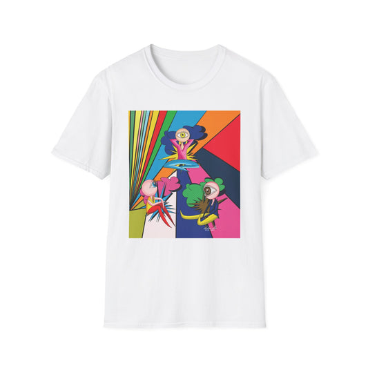 Pop eyes-Unisex Softstyle T-Shirt