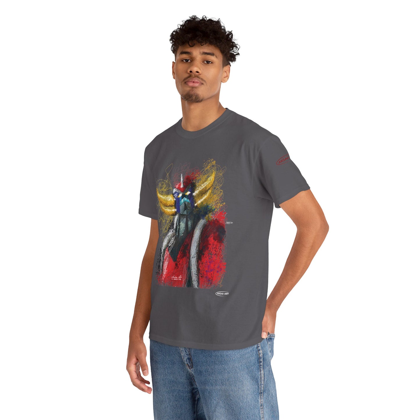 Goldrake ufo robot-Unisex Heavy Cotton Tee