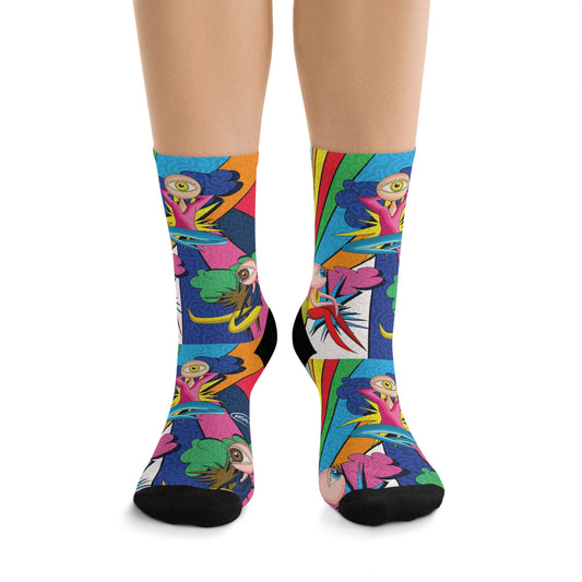 occhi pop Recycled Poly Socks