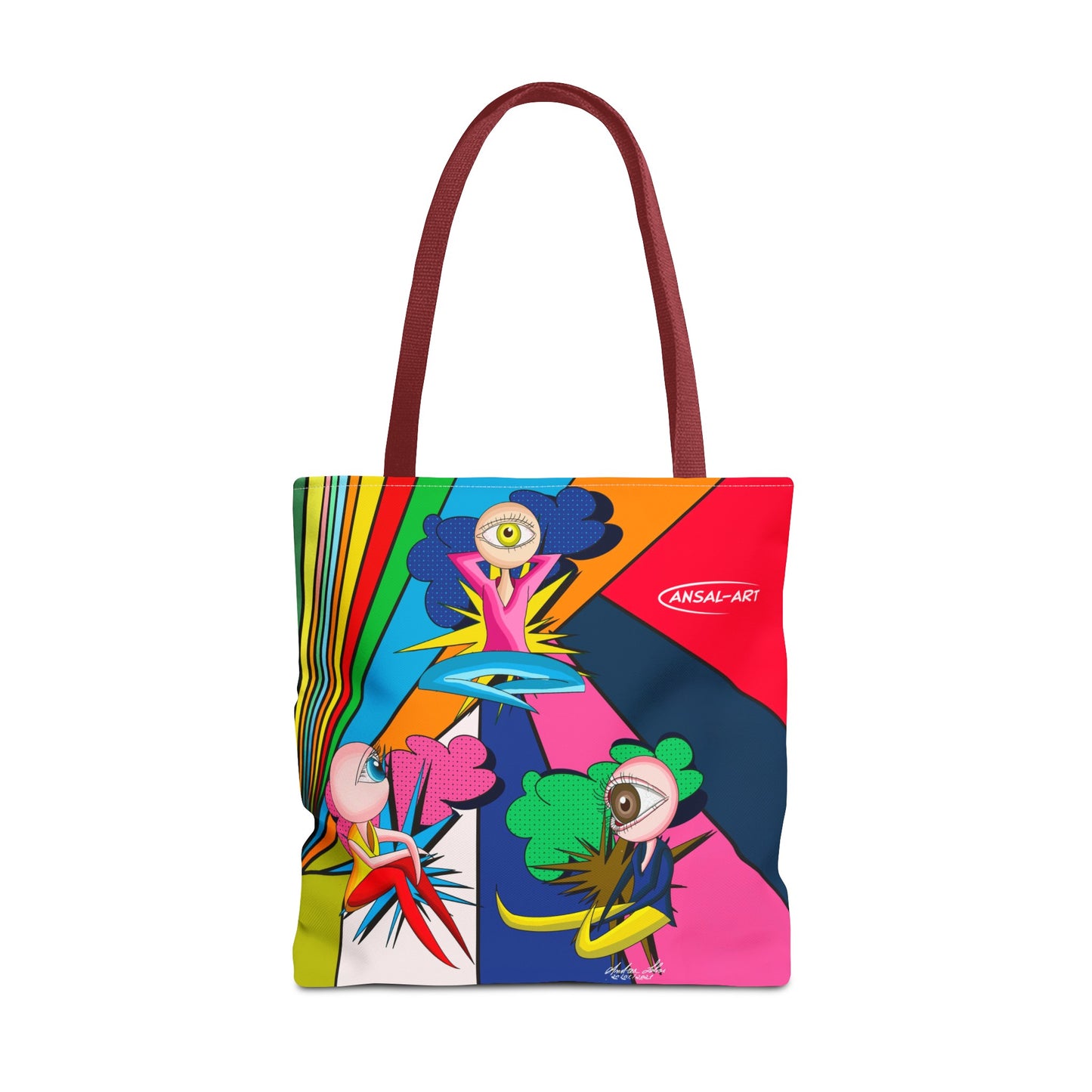 Pop eyes-Tote Bag (AOP)