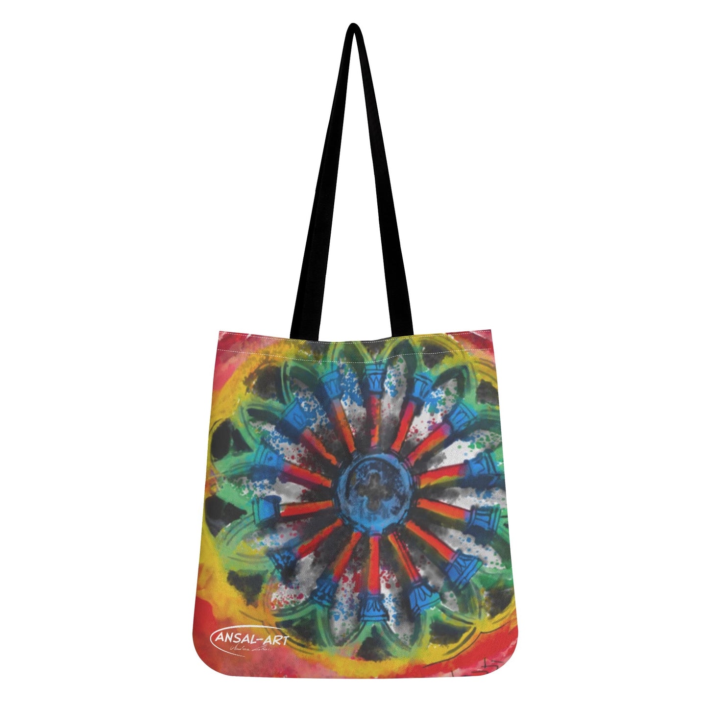 sorgono All-Over Print Cloth Tote Bag