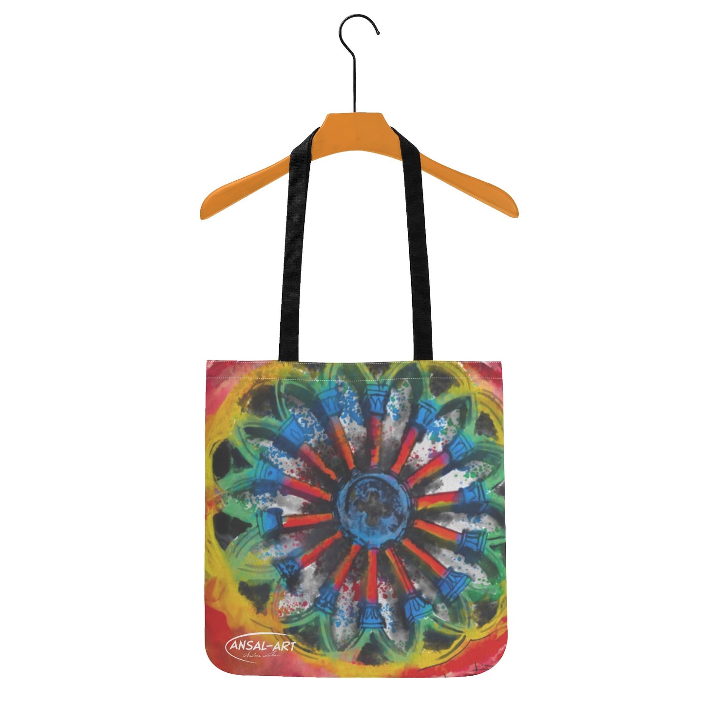 sorgono All-Over Print Cloth Tote Bag