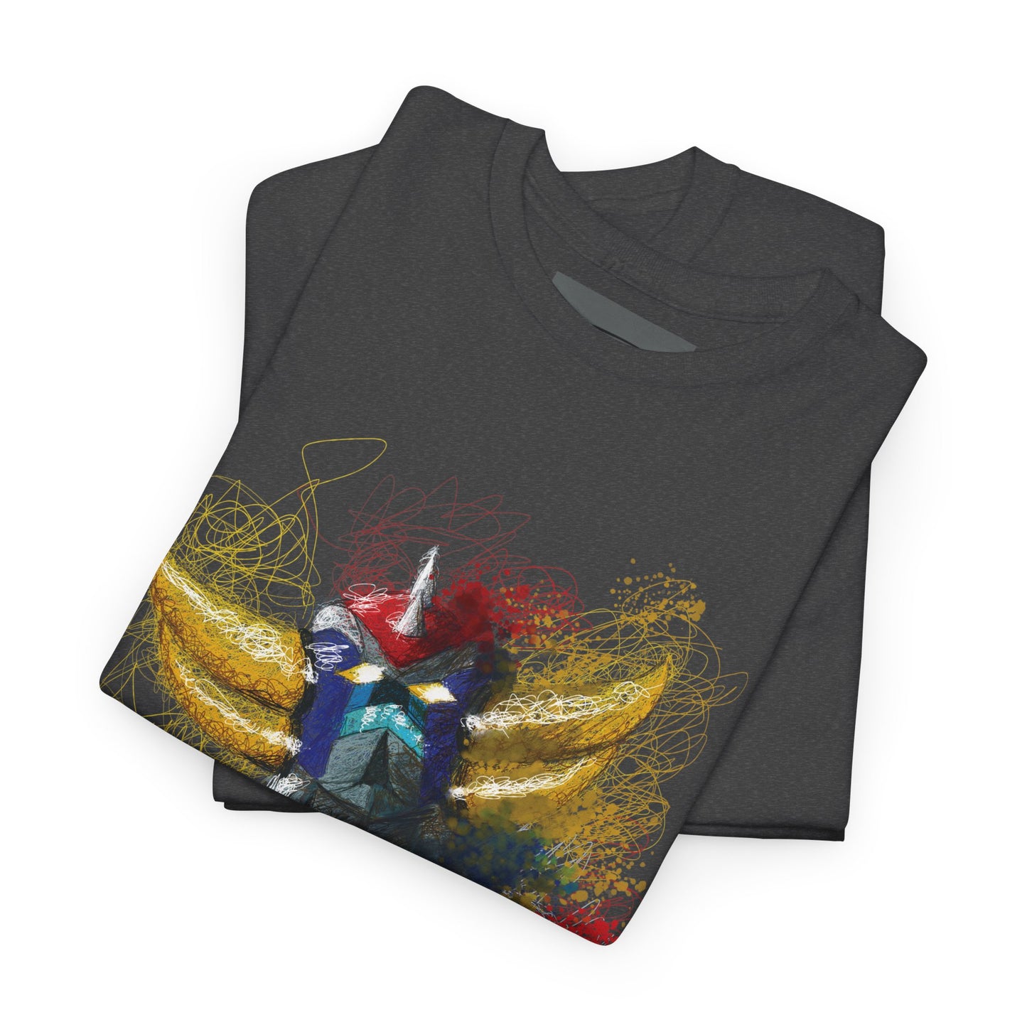 Goldrake ufo robot-Unisex Heavy Cotton Tee