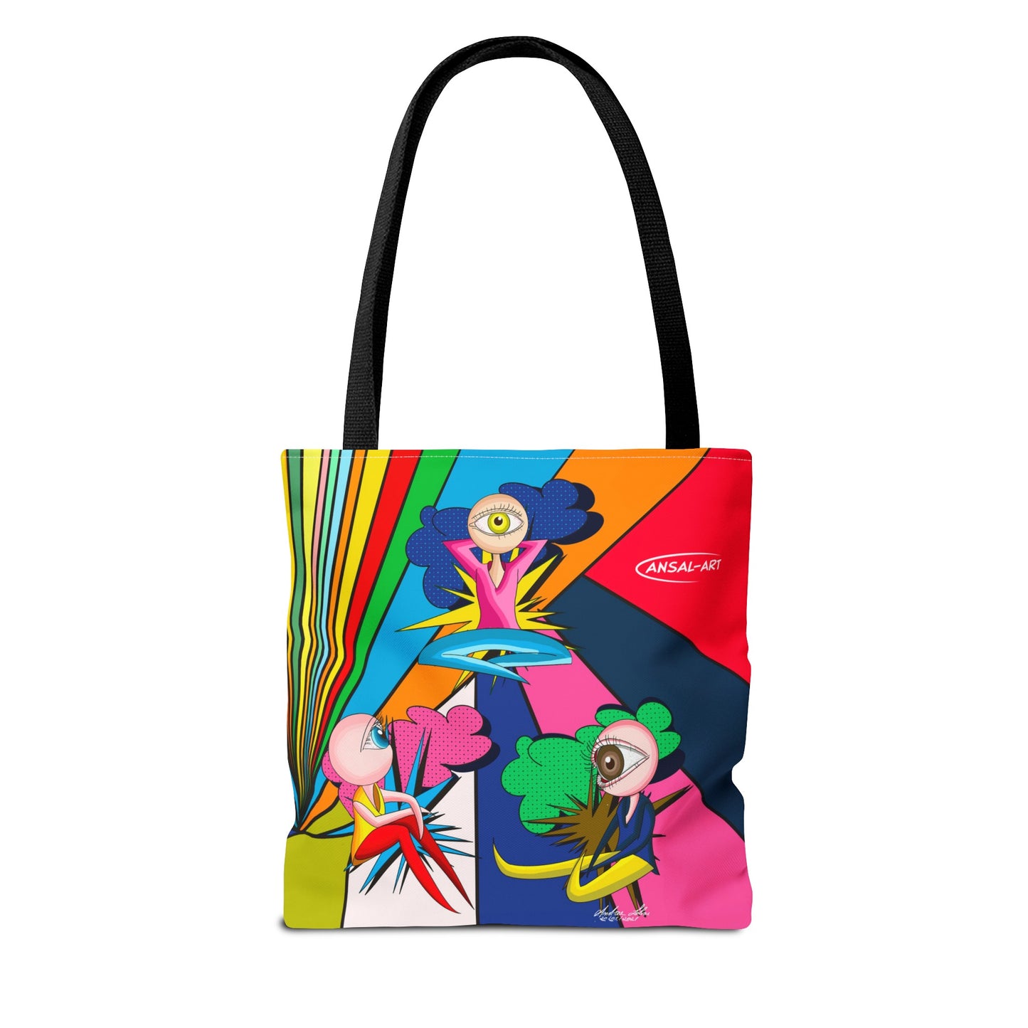 Pop eyes-Tote Bag (AOP)