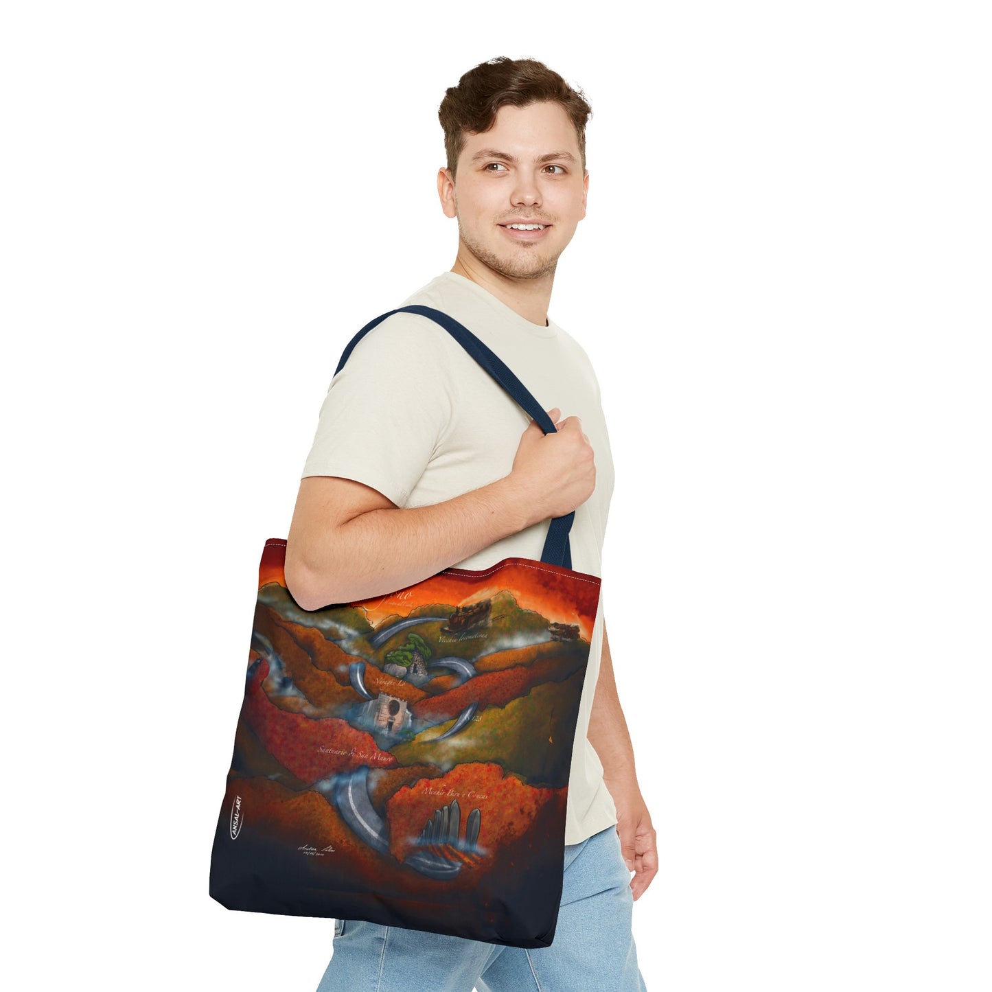 Sorgono-Tote Bag (AOP)