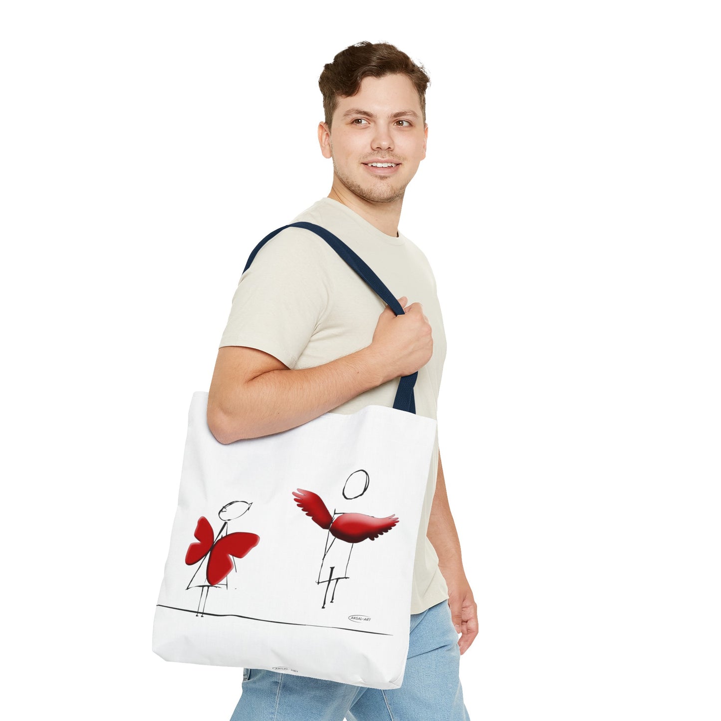 Piccole ali-Tote Bag (AOP)