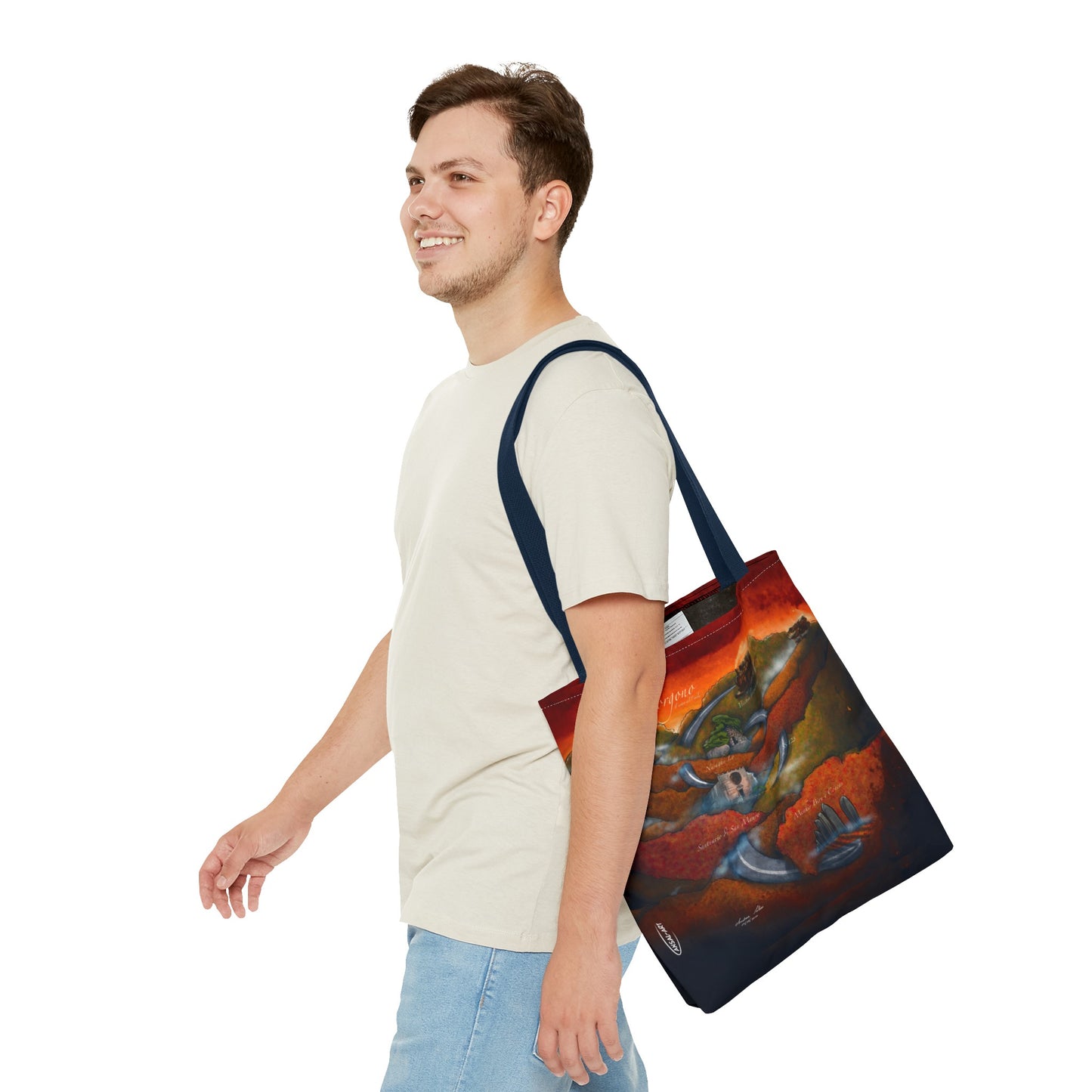 Sorgono-Tote Bag (AOP)