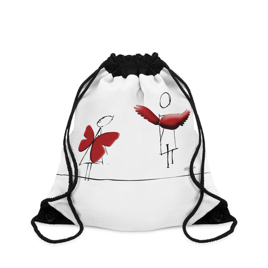 Piccole ali-Drawstring Bag