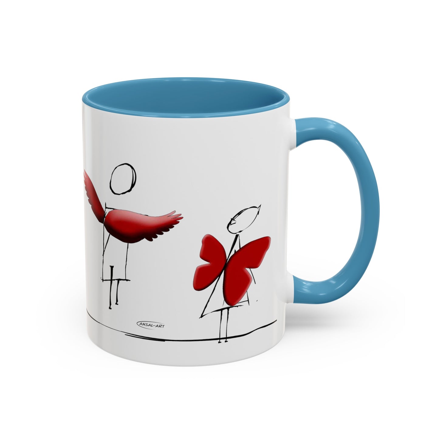 Piccole ali-Accent Coffee Mug (11, 15oz)