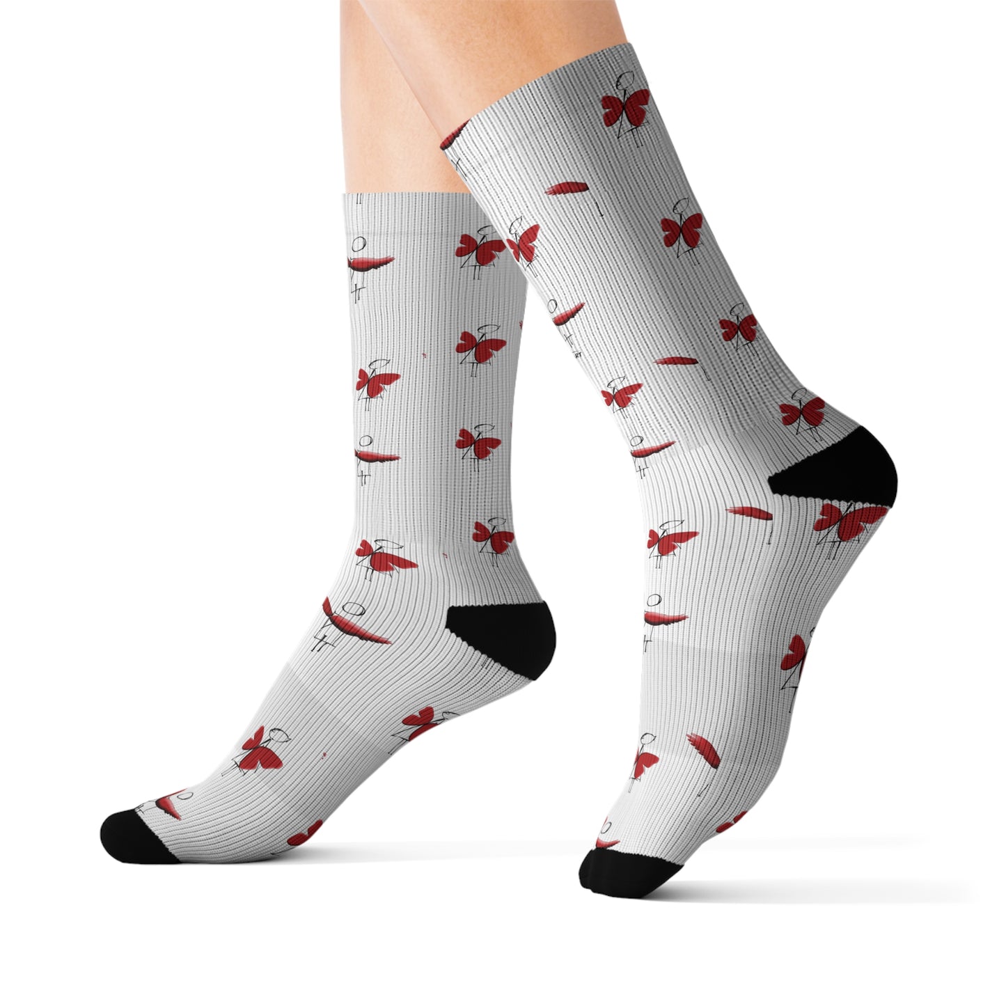 piccole ali-Sublimation Socks