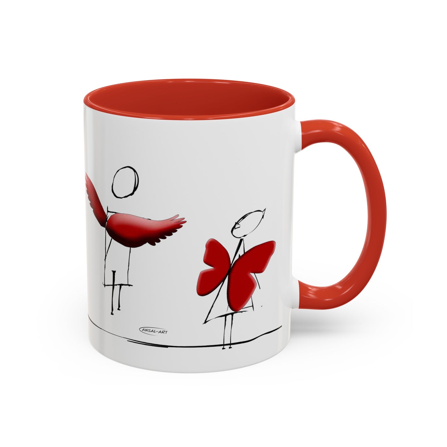 Piccole ali-Accent Coffee Mug (11, 15oz)