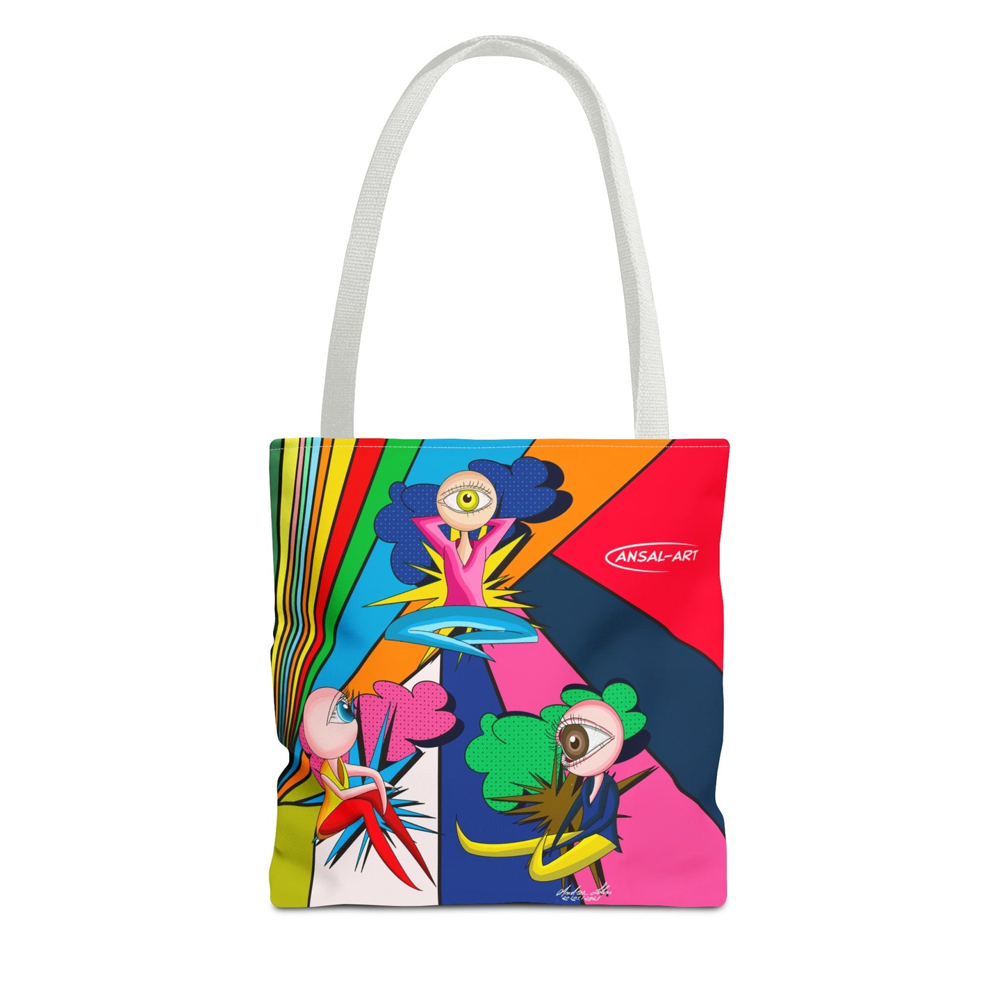 Pop eyes-Tote Bag (AOP)