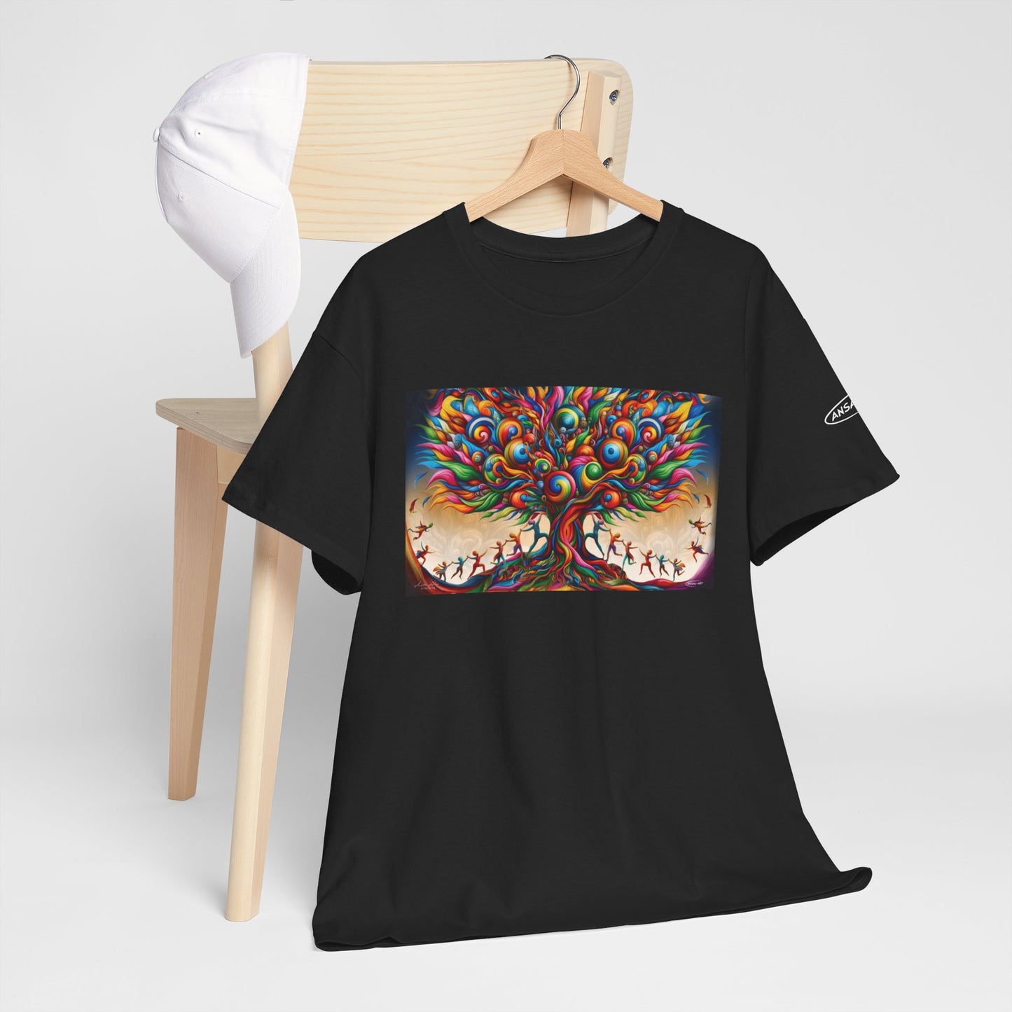 l'albero della vita-Front graphics-Unisex Heavy Cotton Tee