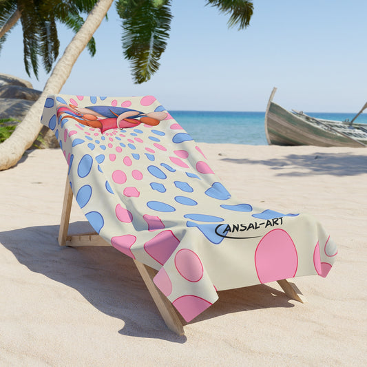 Abbracci pop - Beach Towel