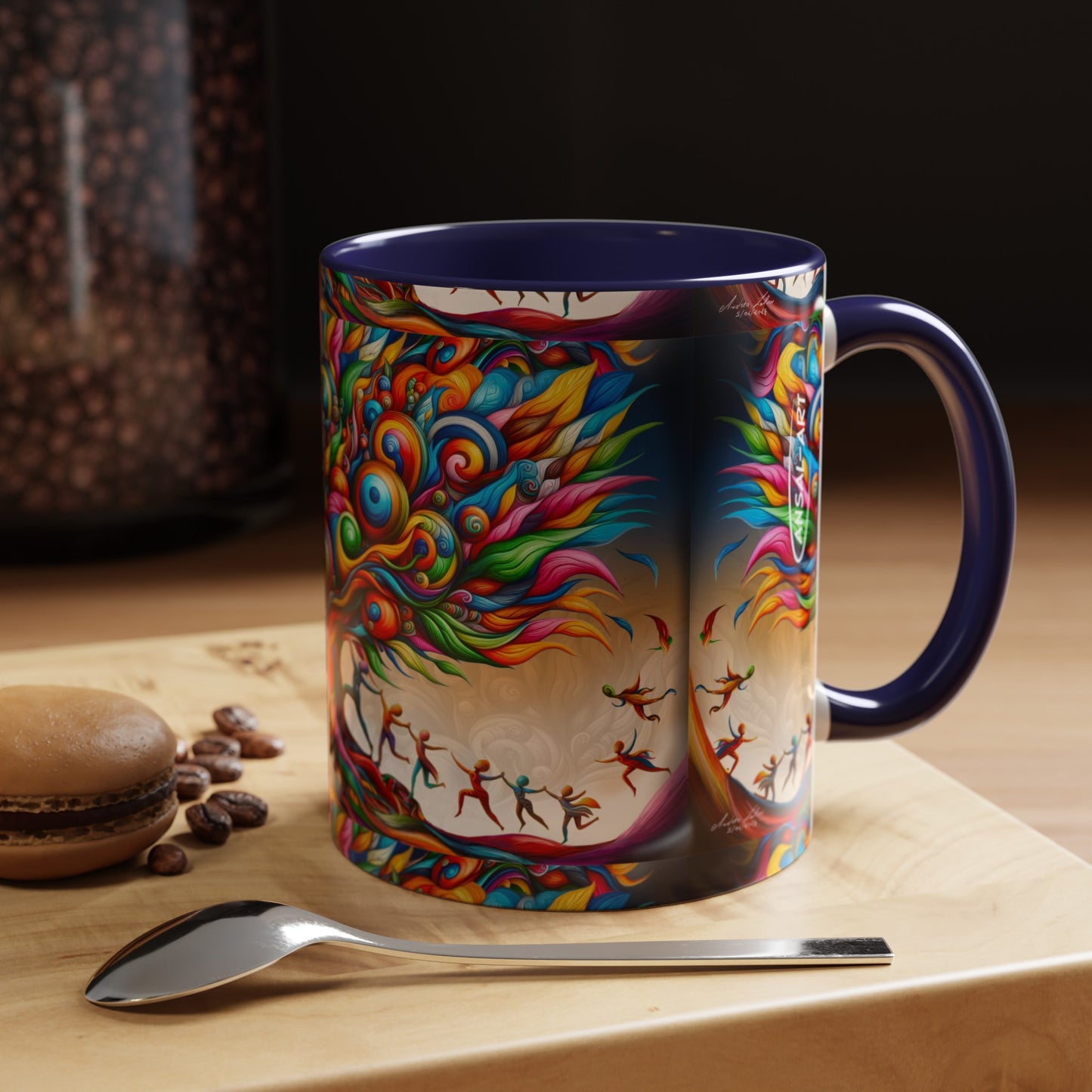 l'albero della vita-Accent Coffee Mug (11, 15oz)