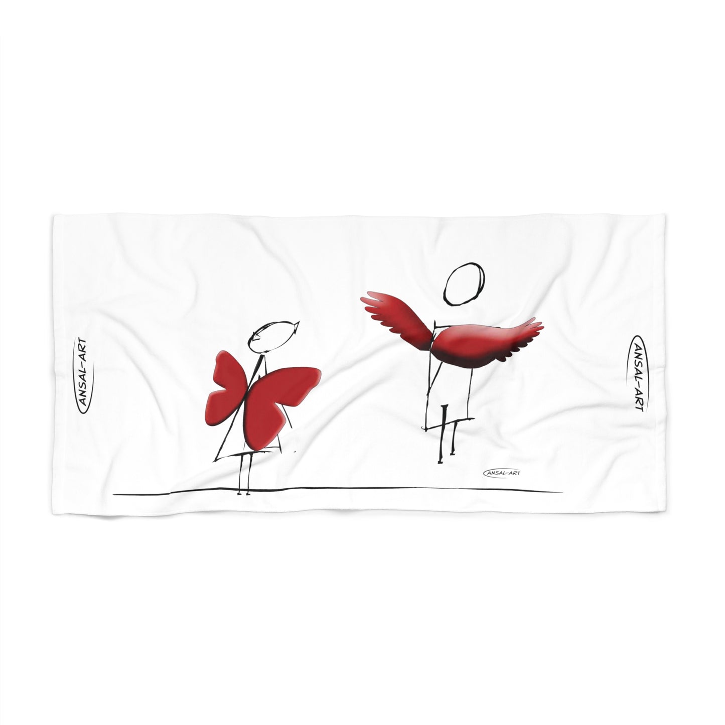 Piccole ali-Beach Towel